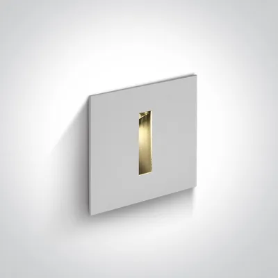68004/W/W WHITE RECESSED 3W WW DARK LIGHT IP54 350mA