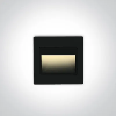 68007/B/W BLACK COB 1,5W WW 100-240V
