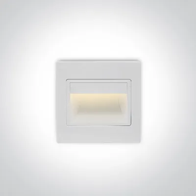 68007/W/W WHITE COB 1,5W WW 100-240V