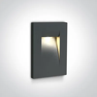 68062/AN/W ANTHRACITE WALL RECESSED 3,6W WW IP65 100-240V
