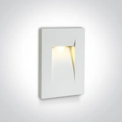 68062/W/W WHITE WALL RECESSED 3,6W WW IP65 100-240V