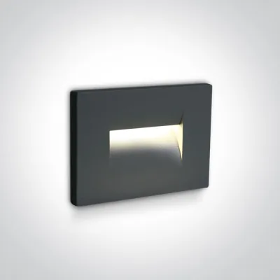 68064/AN/W ANTHRACITE WALL RECESSED 3,6W WW IP65 100-240V