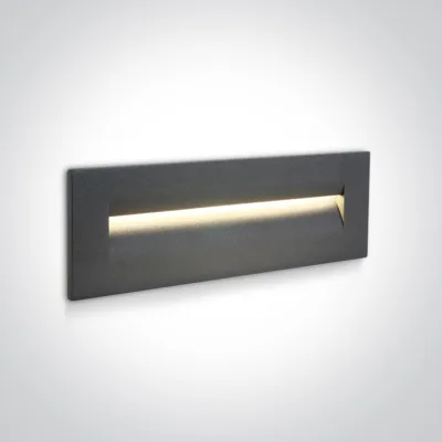 68066/AN/W ANTHRACITE WALL RECESSED LED 8,5w WW IP65 100-240V