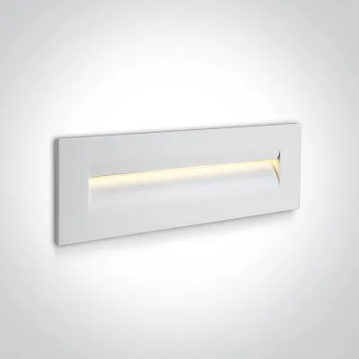 68066/W/W WHITE WALL RECESSED LED 8,5w WW IP65 100-240v