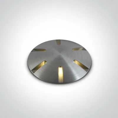 69044/AL/W ALUMINIUM IP67 INGROUND 1W WW 350mA
