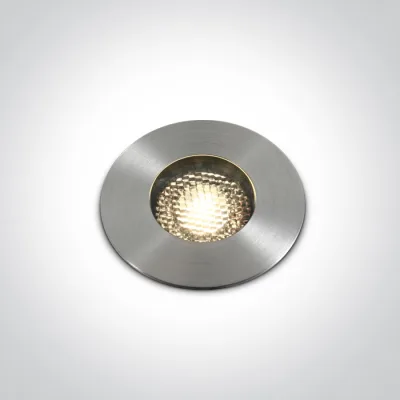 69052A/W ALUMINIUM IP67 INGROUND COB 13W WW 350mA
