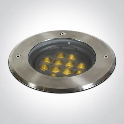 69074C/W SS316L IP67 INGROUND ADJUSTABLE 12x1,5W WW 36deg 230V DARK LIGHT