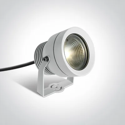 7047/W/W WHITE 20W WW 50d IP65 SPIKE 230V