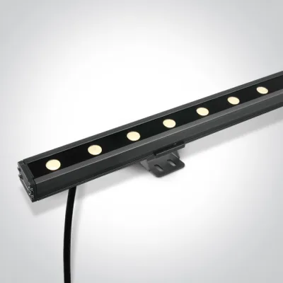 7055A/W GREY 12x1W WW 20x60deg LENS IP66 24V DIMMABLE