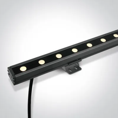 7055B/RGBW GREY 24W RGBW 20x60deg LENS IP66 24V DIMMABLE
