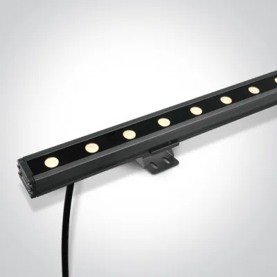 7055B/W GREY 24x1W WW 20x60deg LENS IP66 24V DIMMABLE