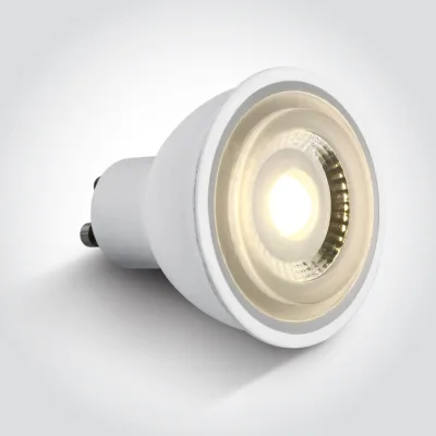 7306CG/W/24 WHITE COB 6W WW GU10 24deg 230V