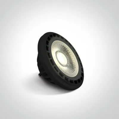 7315GB/C/45 BLACK R111 GU10 13W CW 45deg 230v