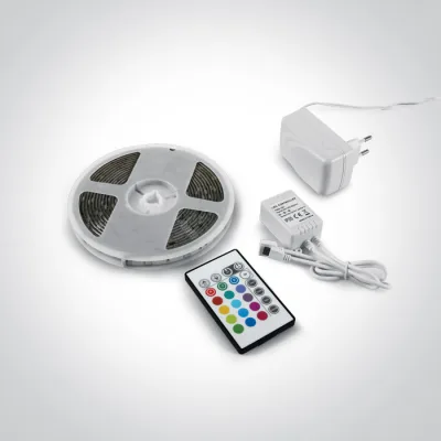 7820A/RGB SET RGB 5m + REMOTE 2W/m/colour IP20 230V/12V