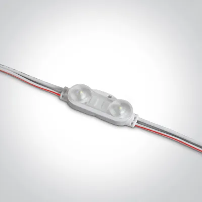 7840B/D LED IP65 MODULE 2x0,5w 12vDC 6000K CHAIN 50pcs 10m