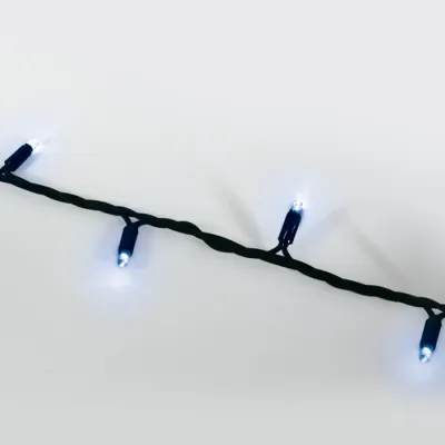 7866F/BL FLASHING STRING LIGHT 100LED 7W 10m BLUE IP54 230V