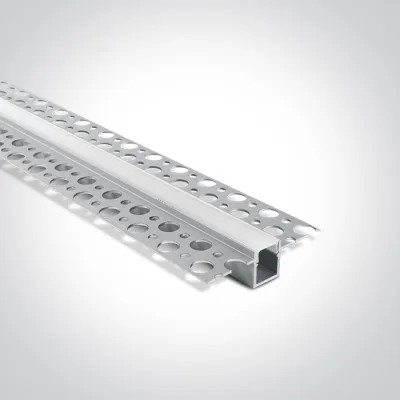 7901TR/AL TRIMLESS PROFILE 2m FOR 10mm STRIPS + PC OPAL DIFF