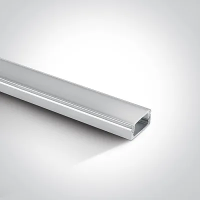 7902/W WHITE PROFILE 2m + PC opal diffuser