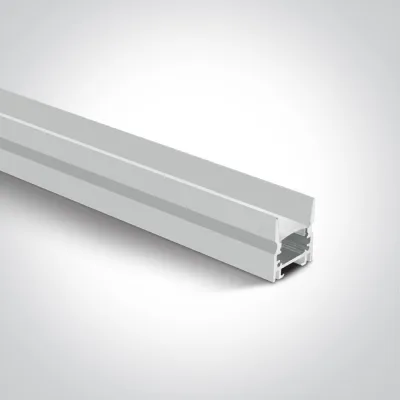 7903/W WHITE PROFILE 2m + PC Opal diffuser DARK LIGHT