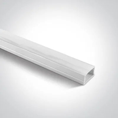 7905/W WHITE PROFILE 2m + PC opal diffuser