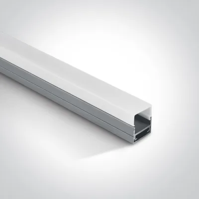 7906/AL PROFILE 2m + PMMA opal square diffuser
