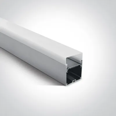 7906D/AL SURFACE PROFILE 2m FOR 40mm STRIPS + PC OPAL DIFF