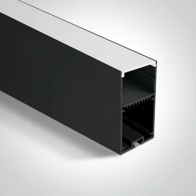 7910/B BLACK PROFILE 2m + PC OPAL DIFFUSER