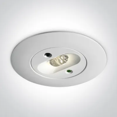 89002 EMERGENCY RECESSED 3W 230V 3hrs