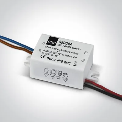 89004A DRIVER 700mA 2-4W IP66 230V