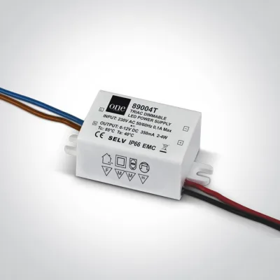 89004T DIMMABLE DRIVER 350mA 2-4W IP66 230V