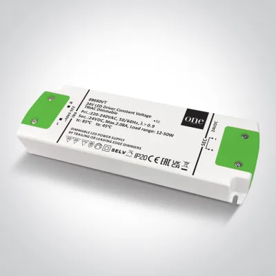 89050VT DRIVER 24V DC 12-50W 230V DIMMABLE