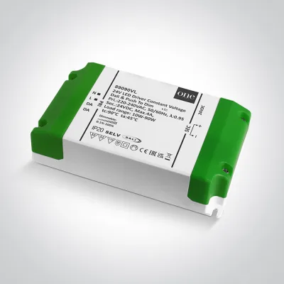 89090VL DALI & PUSH TO DIM DIMMABLE DRIVER 24V DC 10-90W 230V