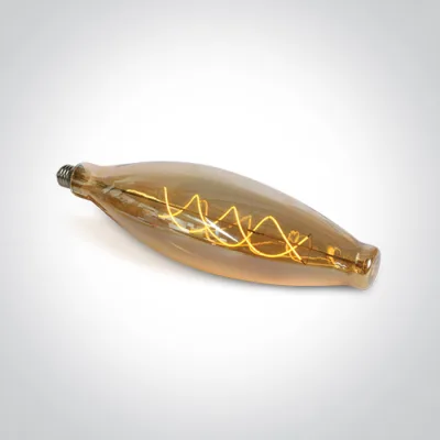 9G08E/A DECORATIVE LED LAMP E27 8w AMBER 230v